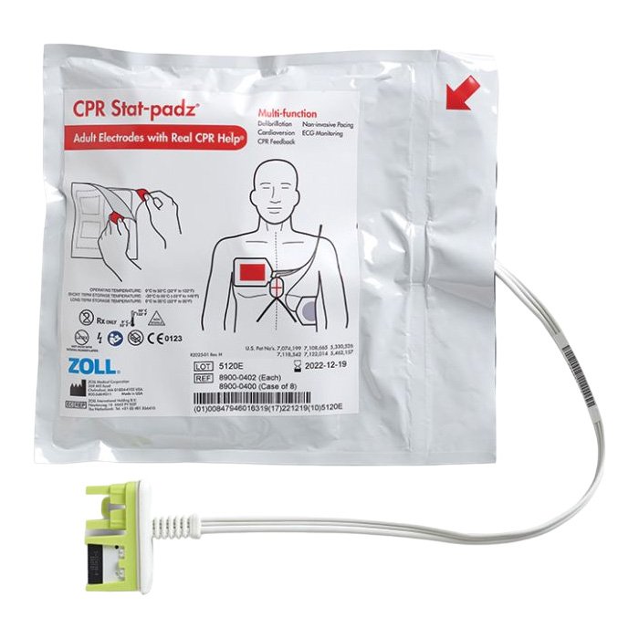 Электроды для автоматического наружного дефибриллятора CPR Stat-padz ZOLL