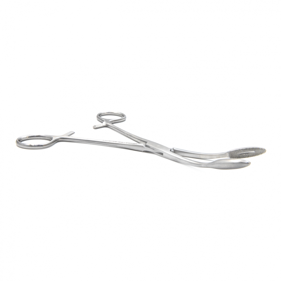 Корнцанг изогнутый Gross-Maier 20см, Surgicon