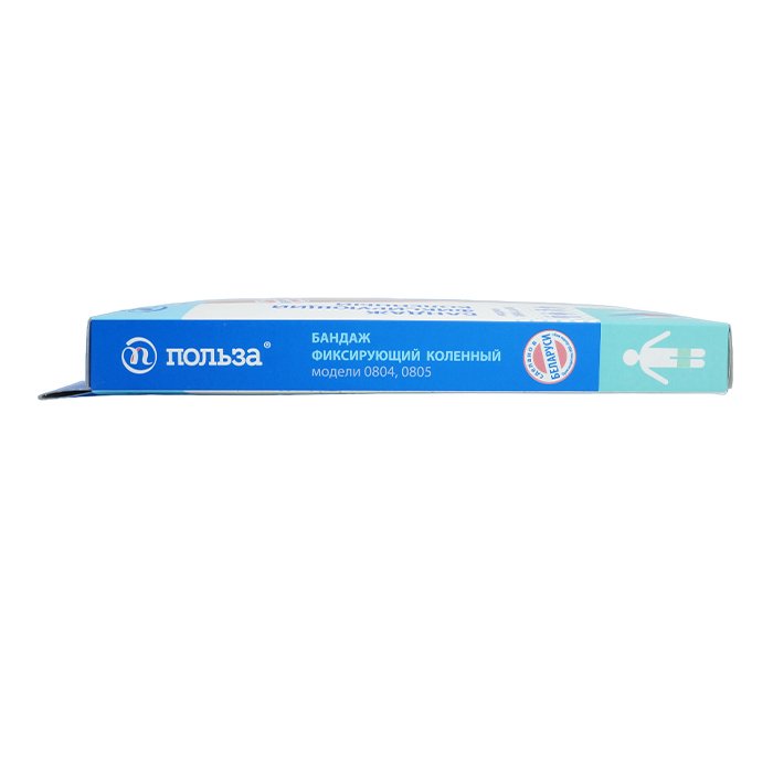 Бандаж фиксирующий коленный модель 0804 размер 1 (черный)