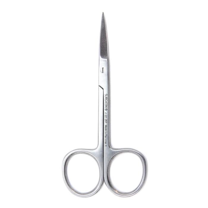 Ножницы глазные, тонкие, прямые, 9 см Surgicon