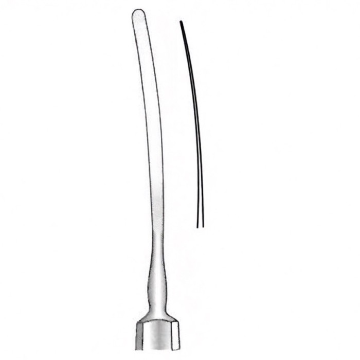 Шпатель глазной Wecker, J-50-1500, Surgicon