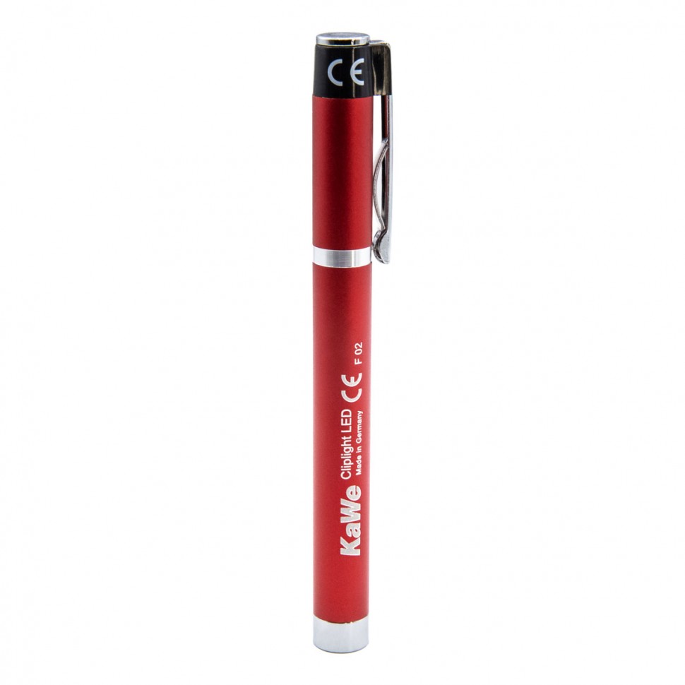 Фонарик диагностический CLIPLIGHT LED красный, KaWe