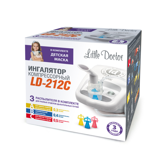 Ингалятор LD-212C (Белый)