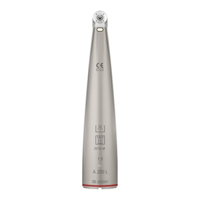 Sirona T2 LINE A200L повышающий угловой наконечник со светом, 1:5