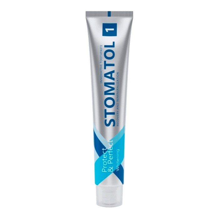 STOMATOL Зубная паста 1 Whitening 100гр