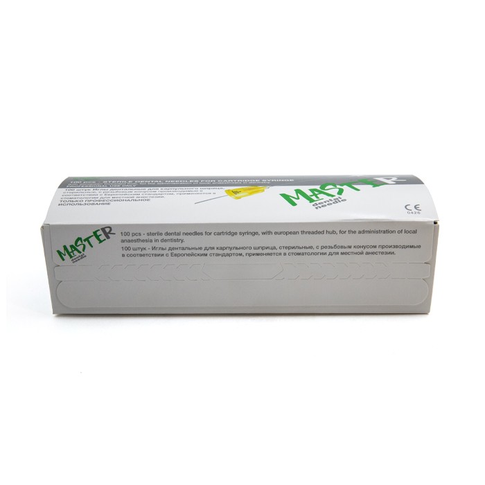 Иглы инъекционные одноразовые SIRIO (MASTER) 30Gx25 (0,3x25)