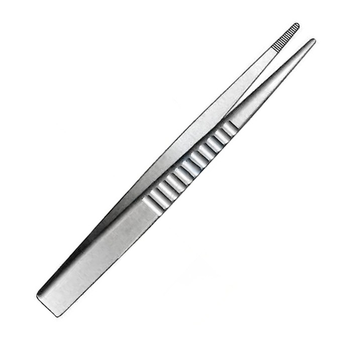 Пинцет хирургический зубцы 2:3, 15 см, Surgicon