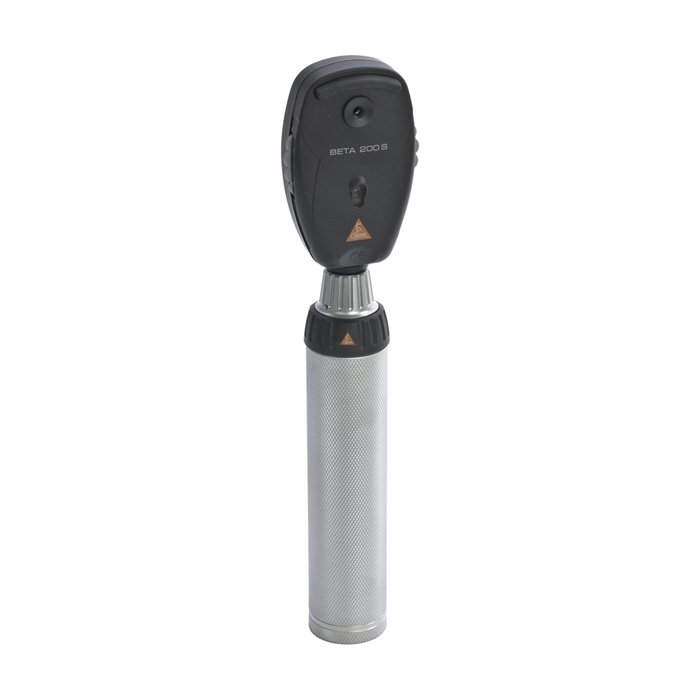 Офтальмоскоп прямой BETA 200S с рукояткой перезаряжаемой BETA ТR (4USB) Heine