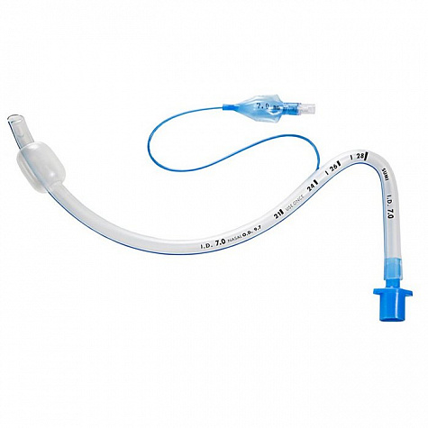 Профилированная эндотрахеальная трубка, южная, размер 8 мм, Sumi (силиконизир.ПВХ )