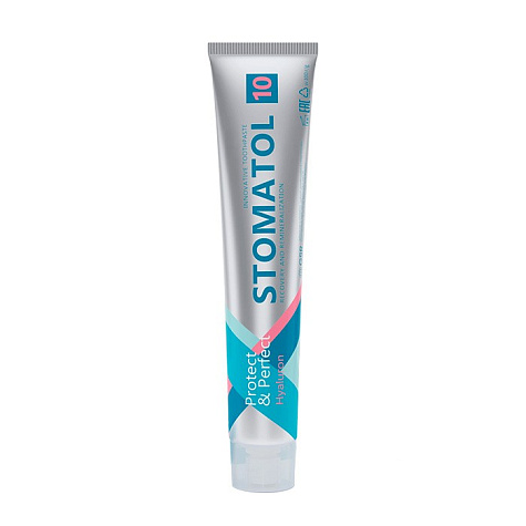 STOMATOL Зубная паста 10 Hyaluron 100г