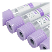 Вакуумные пробирки Improvacuter с ЭДТА К3, фиолетовые, 3 мл, 13х75 мм (уп. 100 шт) 692031112