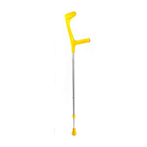 Костыль 222KL-Standart (Ergo-Grip) желтый