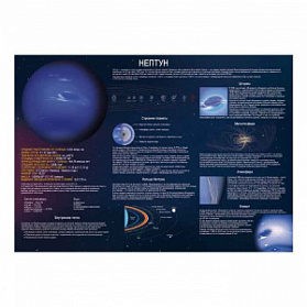 Нептун плакат A1+/A2+  (глянцевая фотобумага от 200 г/кв.м, размер A1+)