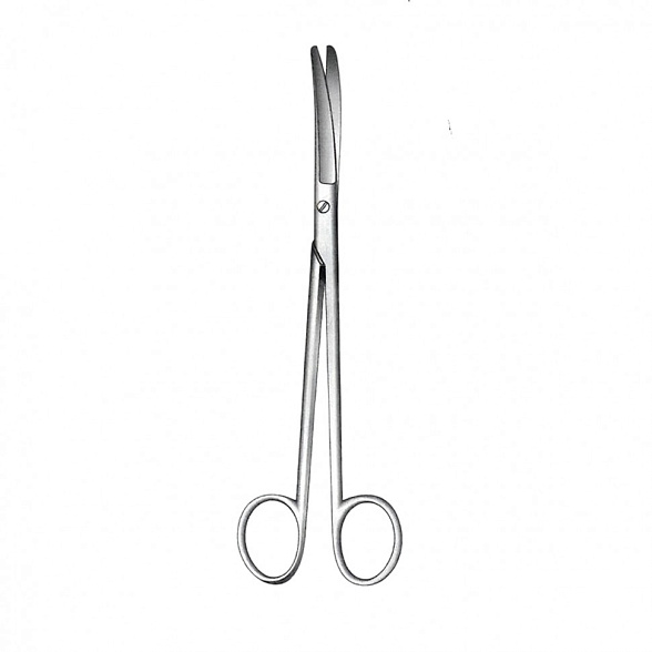 Ножницы хирургические Wertheim, изогнутые, 22,5 см, Surgicon