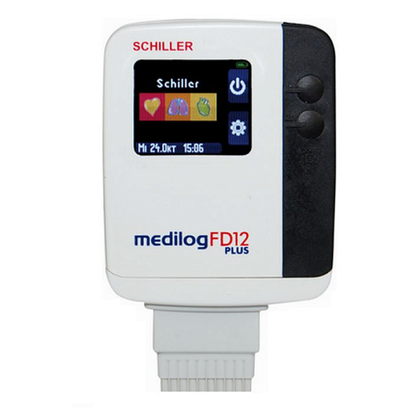 Регистратор ЭКГ носимый Medilog FD12 plus с принадлежностями Schiller