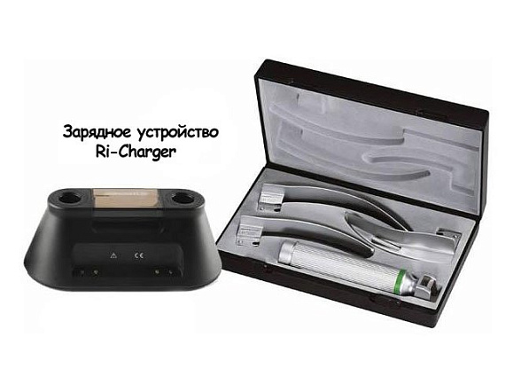 Ri-integral Macintosh набор ларингоскопов XL 2,5 В, батареечная рук. С Riester