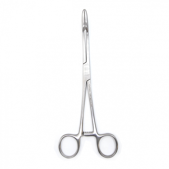 Корнцанг изогнутый Gross-Maier 20см, Surgicon