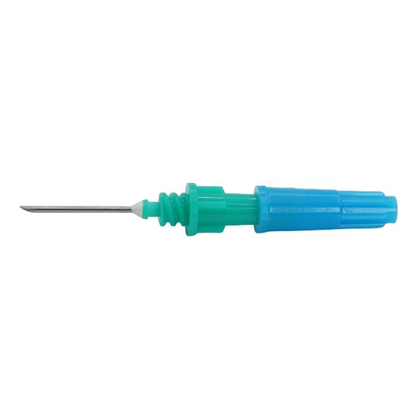Игла-бабочка Lind-Vac 23G x 3/4'' x 7'' 0.6мм х 19 мм, длина трубки 19 см, с гибким катетером и люэр-адаптером, 100 шт/уп