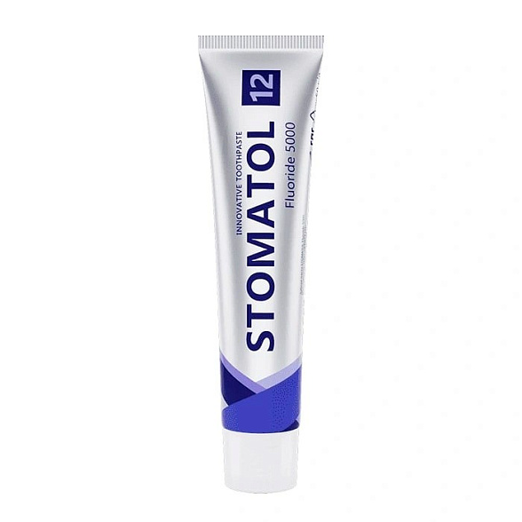 STOMATOL Зубная паста 12 Fluoride 5000 ppm 50г