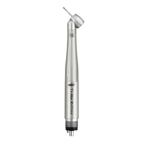 Ti-Max X450M4 - турбинный наконечник с головкой под углом 45°, NSK Nakanishi