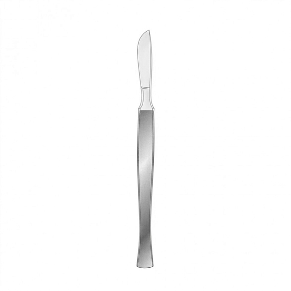 Скальпель для брюшной хирургии Fig,2 150 мм, Surgicon