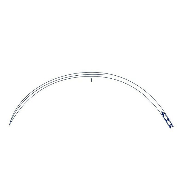 Игла хирургическая 1, серии BV-580 полукруглая 1/2 окружности Medicor