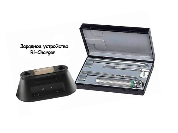 Ri-modul Miller набор ларингоскопов LED 2,5 В, батареечная рук. С Riester