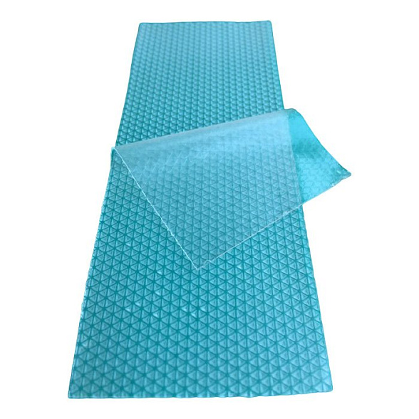 Пластина WinnerPlast 10x20 с мягким силиконовым покрытием прозрачный, 1 шт, WINNER MED