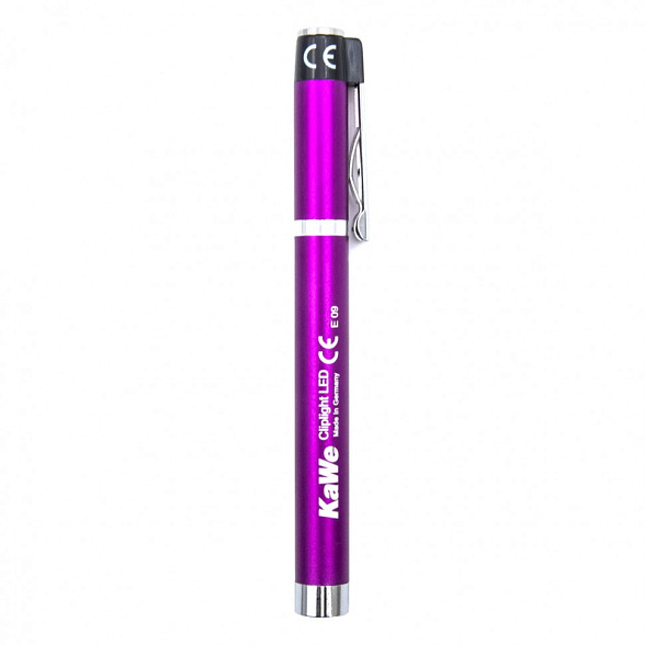 Фонарик диагностический CLIPLIGHT LED фиолетовый, KaWe