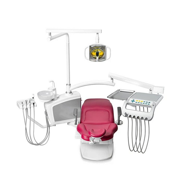 Комплект: стоматологическая установка Mercury 550 + компрессор Mercury HK-1EW-30 (ND-70) + встраиваемый скалер Baolai Bool C6