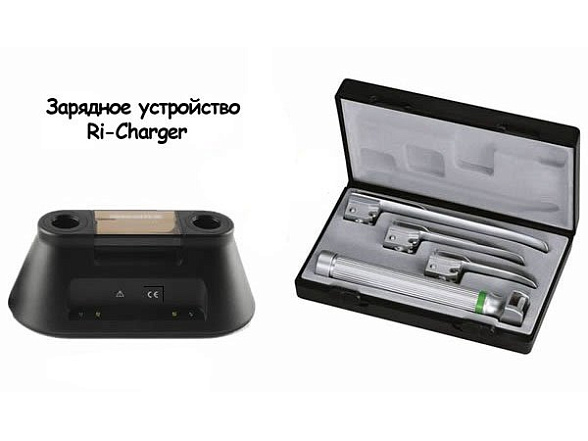 Ri-standard Miller baby набор ларингоскопов №0,1,2 батареечная рук. АА Riester