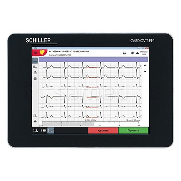 Электрокардиограф 6/12-канальный Cardiovit FT-1 ETM (программа измерений и интерпретации)