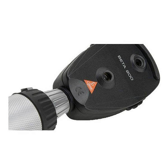 Отоскоп медицинский BETA 400 LED с рукояткой перезаряжаемой BETA 4 USB и Офтальмоскоп прямой медицинский BETA 200 LED в наборе Heine