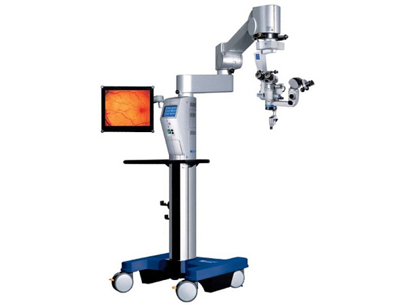 Операционный микроскоп с ассистентом Hi-R, Haag-Streit Surgical