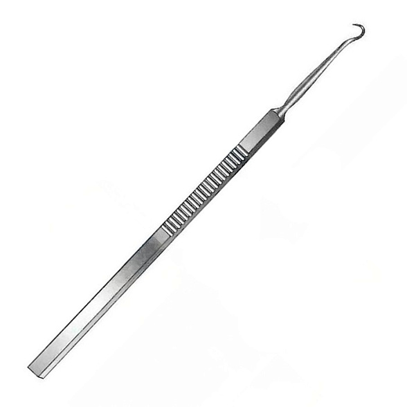 Крючок Sharp одно зубый 160 мм, Surgicon