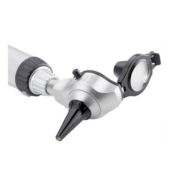 Отоскоп F.O. BETA 400 LED с рукояткой перезаряжаемой BETA 4 NT Heine