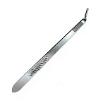 Рукоятка скальпеля №3L, изогнутая, цельная, Surgicon