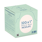 Игла одноразовая медицинская инъекционная стерильная MESOLIFE 32G 0,23*12 мм 100/5000