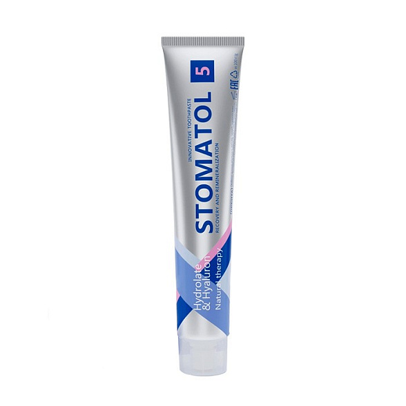 STOMATOL Зубная паста 5 Natural Therapy 100гр