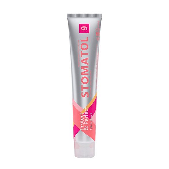STOMATOL Зубная паста 9 Ultra Effect 100г