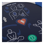 Автоматический внешний дефибриллятор Samaritan PAD 350P с принадлежностями HeartSine