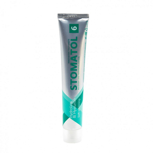 STOMATOL Зубная паста 6 Soft Whitening 100гр