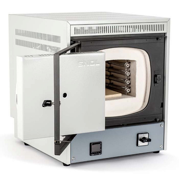 Муфельная печь SNOL 6,7/1300 (до 1300 °С, термоволокно, электронный терморегулятор)