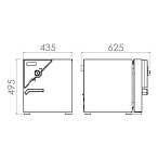 Стерилизатор Binder FD 23 с принудительной конвекцией (с вентилятором)