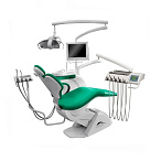 Chiromega 654 Duet - стоматологическая установка с нижней подачей инструментов