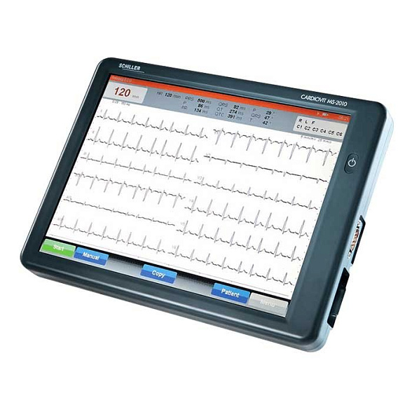 Электрокардиограф Schiller CARDIOVIT MS-2010 с принадлежностями