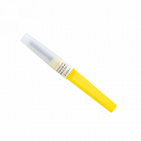 Игла для взятия крови двусторонняя Lind-Vac 0,9 мм х 38 мм (20G х1 1/2''), 100 шт/уп