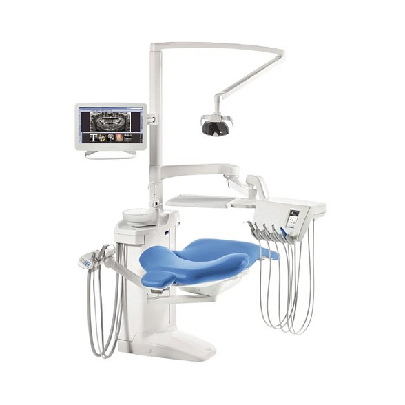 Planmeca Compact i Touch Multimedia - стоматологическая установка с сенсорной панелью и сухой аспирацией
