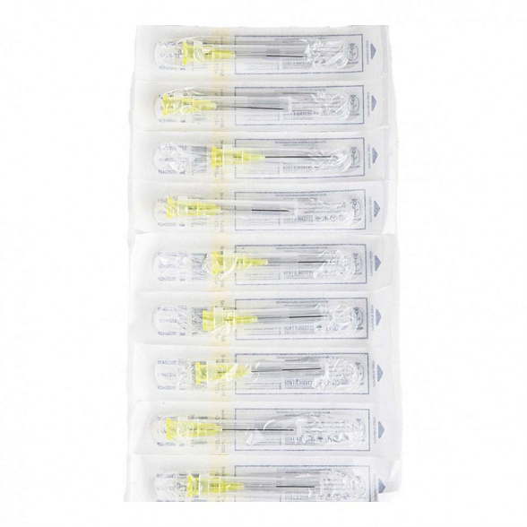 Игла одноразовая медицинская инъекционная стерильная MESOLIFE 30G 0,30*25 мм 100/5000