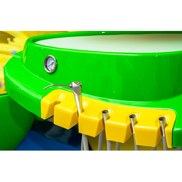 Mercury Safety M10 - детская стоматологическая установка с нижней/верхней подачей инструментов